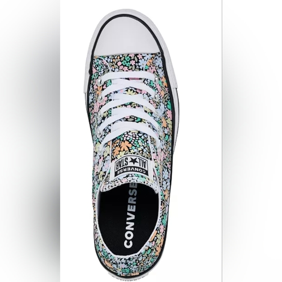 Converse Multicolor Floral Canvas Sneakers - Picture 2 of 3